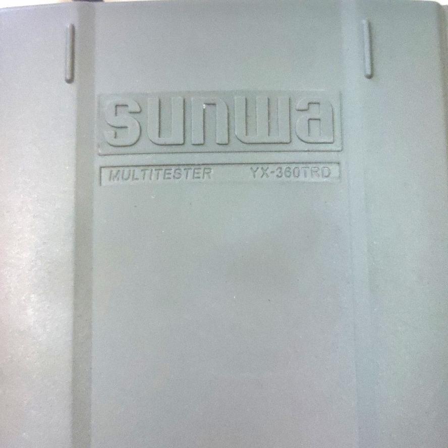 Multi Tester Multitester Manual Merek Sunwa Type Yx-360Trd