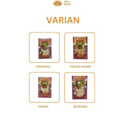 :::::::] Kacang Tanah Goreng Ajik Krisna 250 gram - Kacang Bali - Kacang Rasa - Oleh oleh khas Bali 