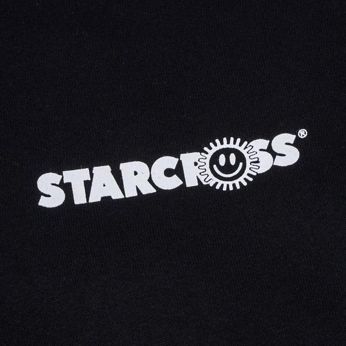 STARCROSS Zip Hoodie - JS ZH 101 - Black