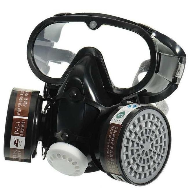Masker Cat Semprot Masker Anti Debu Safety Kerja Masker Gas Respirator