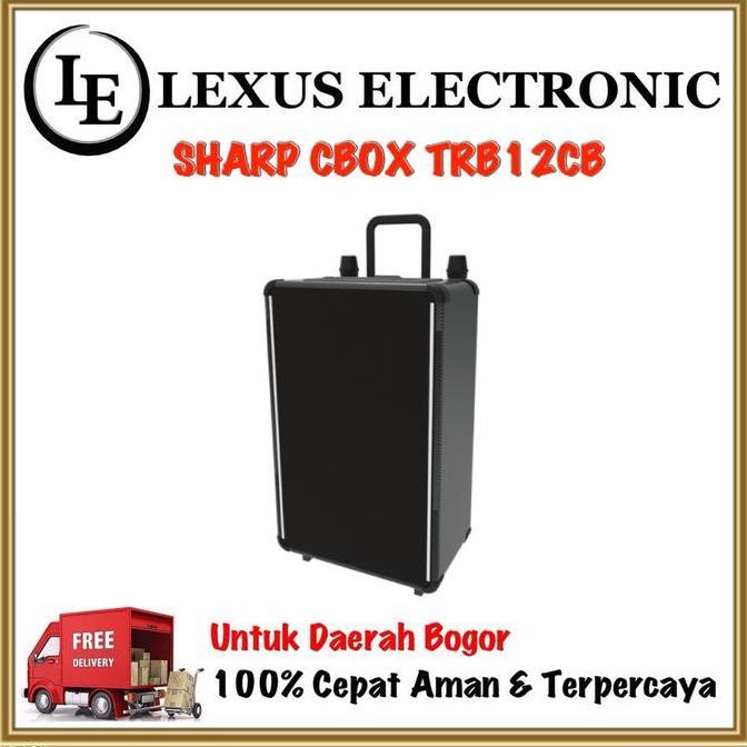 HARGA DISKON Sharp speker portable | Cbox Trb12cbl | trb12cbl | 12cbl