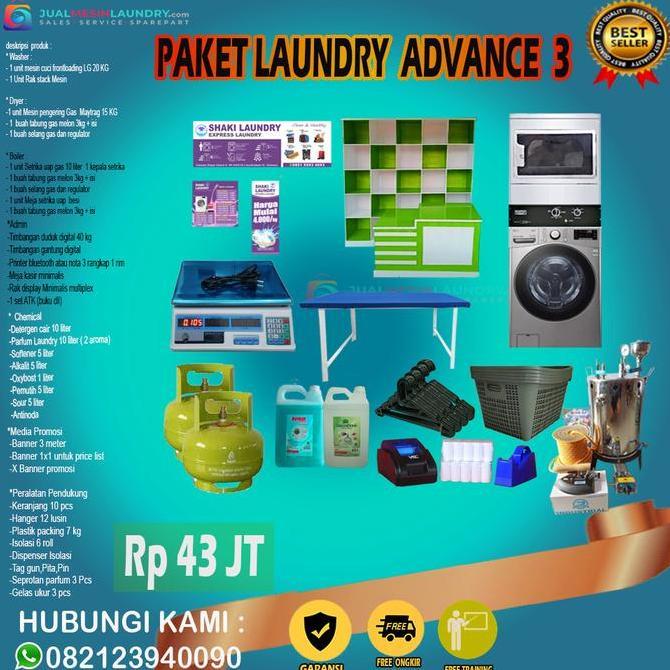 * PAKET USAHA LAUNDRY KILOAN HEMAT ''