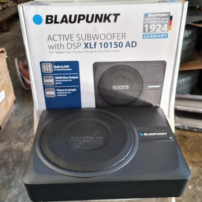 Promo BLAUPUNKT ACTIVE SUBWOOFER + DSP 10" POWER PROCESSOR XLF 10150 AD VOX Diskon