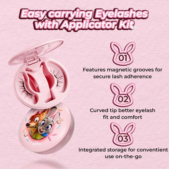 Moumou- (Ice Black) Zootopia X Wosado Bulumata Magnetic Bulumata Bold Eyelash Extention