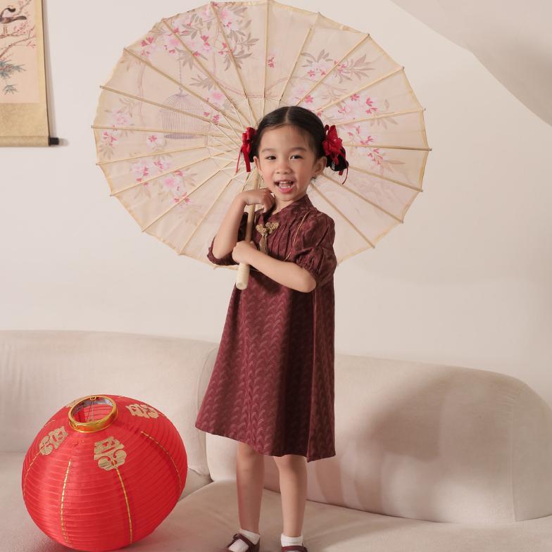 KIDDIEPODS - Chang Cheongsam / Dress dan atasan anak perempuan Laki-laki / Cheongsam anak Perempuan 
