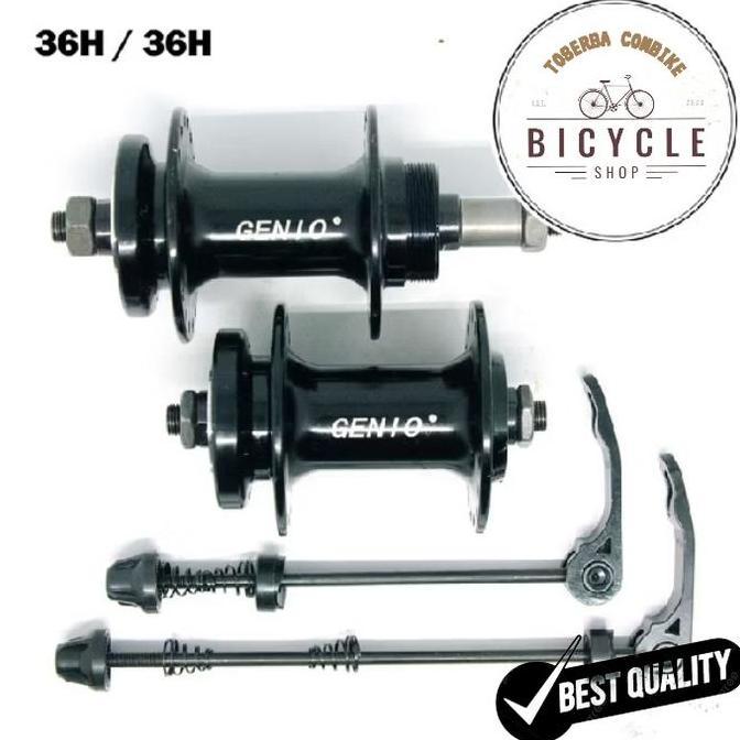 Promo HUB/BOS DEPAN BELAKANG SEPEDA 36H DRAT PASIFIC Cakram Outdoor Pacific Quick Release QR ALOY 36