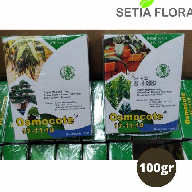 Pupuk Penyubur Daun Osmocote (Dekastar) 17-11-10