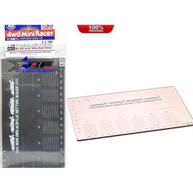 95618 TAMIYA MINI 4WD ACRYLIC SETTING BOARD (SMOKE)