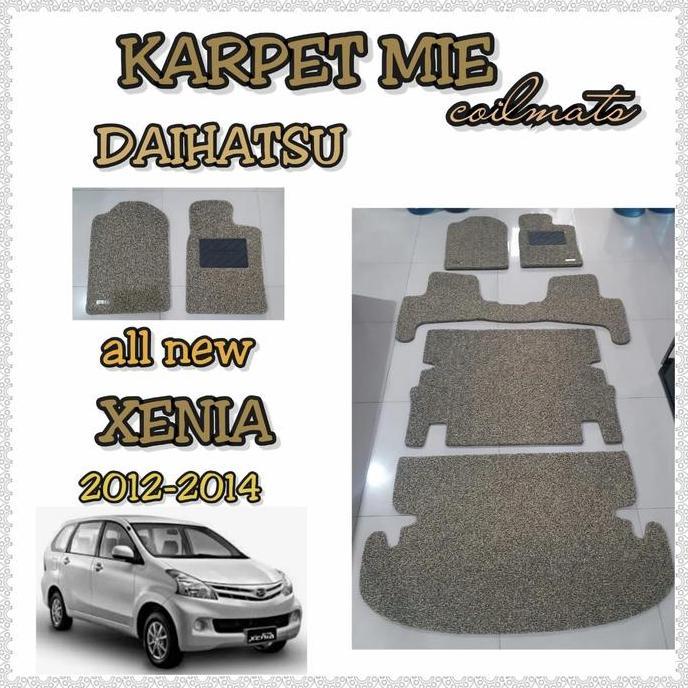 TERMURAH - karpet mie bihun all new xenia / all new avanza 2012 - 2014