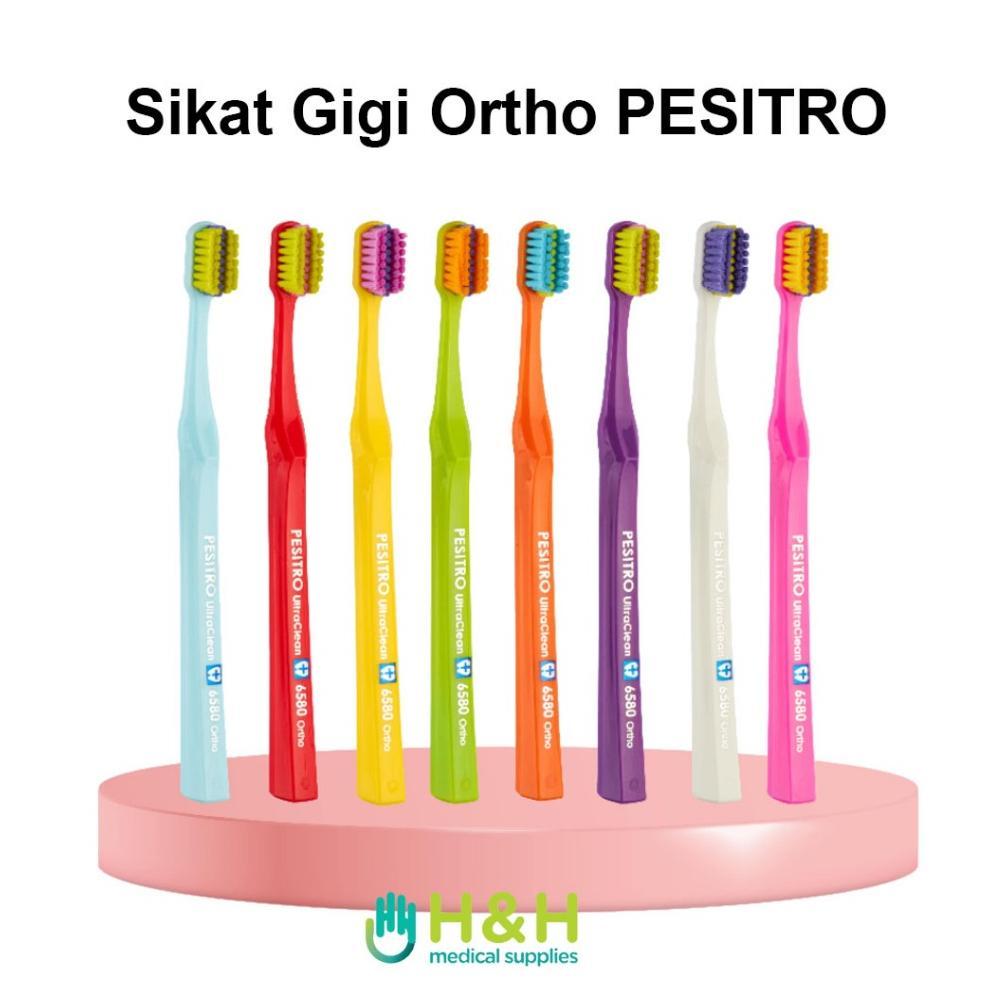 Sikat Gigi Ortho PESITRO / Sikat Gigi Behel / Sikat Gigi Orthodontic / Sikat Gigi Behel
