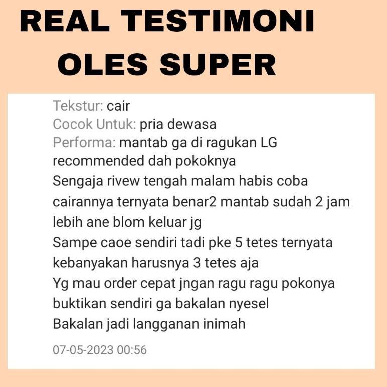 Terbaru Obat Oles Super Kuat Tahan Lama Sudah Sangat Terbukti Bukan Hajar/Gambir Original