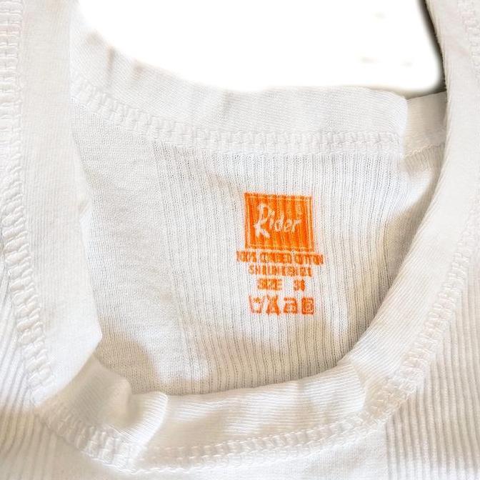 Lansungkirim- 1 Pcs Kaos Dalam Singlet Pria Cowok Dewasa Remaja Rider Original Size 32 34 36 38 40 4