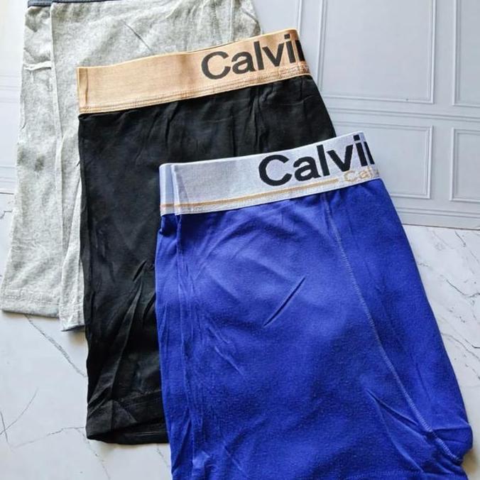 Lansungkirim- Promo Hemat Isi 3Pcs Random Boxer Pria Import - Dalaman Pria - Cd Pria Import - Boxer 