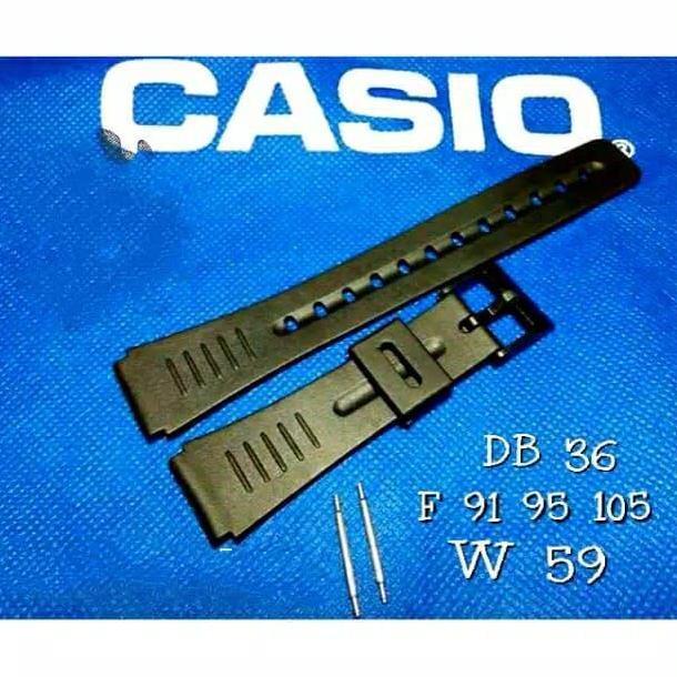 STRAP TALI JAM CASIO DB36 DB-36 F91 F95 F105 AW59 F-91 F-95 F-105