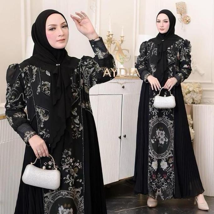 Premium Gamis Gamis Cantik Set Scraf Rj