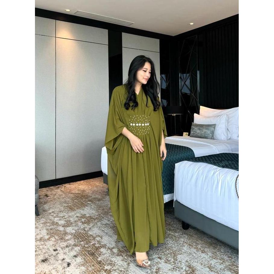 Sekarangaja- [Vm] - Ready Stock - 833 Kaftan Ceruty / Dress Mute Muslim Lebaran 2024 833# Mydress_Co