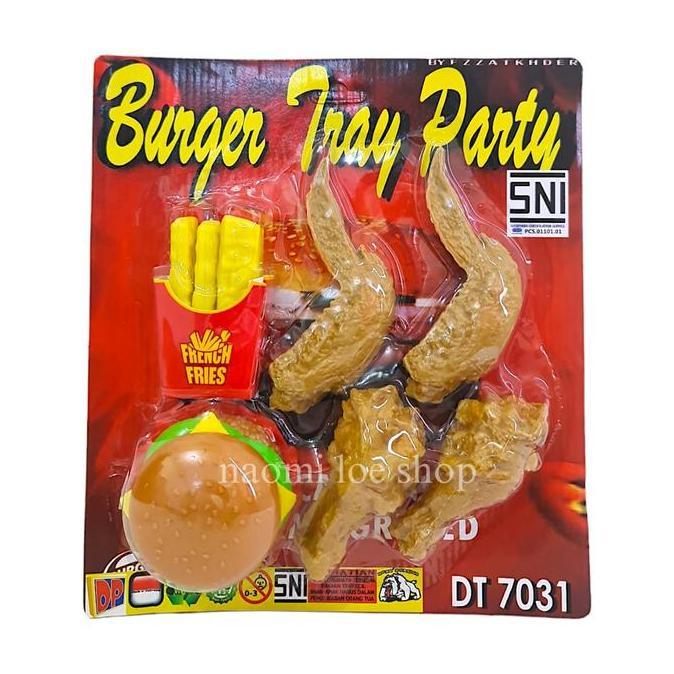Playing- Mainan Masak Masakan Mainan Burger Anak | Mainan Ayam Goreng Fast Food