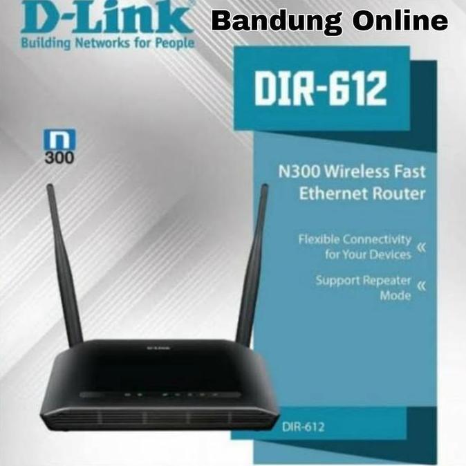 D-Link DIR-612 N300 Wireless Fast Ethernet Router DLink DIR612 DIR 612