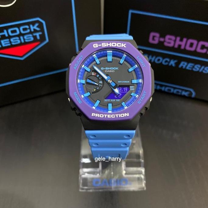 Casio Carbon Core Guard GA 2100THS-1 Free 1 Strap