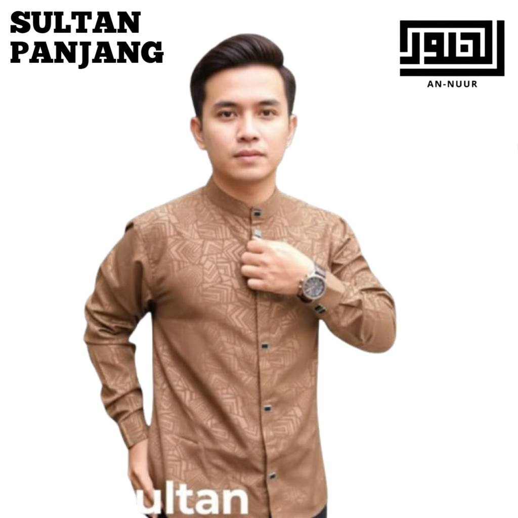 KOKO SULTAN BAJU KOKO YANG LAGI BUMING SAAT INI KOKO REMAJA MAJLIS SANTRI PUTIH HITAM S-XXXL