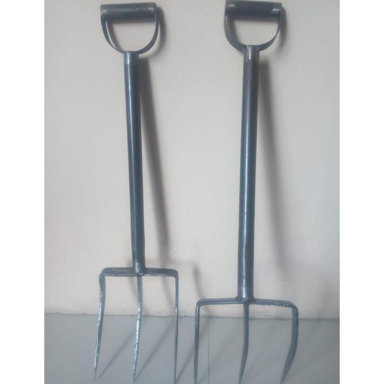 Garpu Tanah 3 Gigi Baja Per Asli / Sendok Tanah