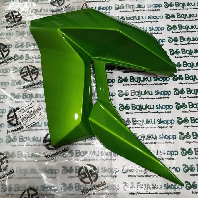 Shroud Sayap Tangki Kawasaki Z250Sl Z250 Sl Z 250Sl Hijau Metalik Original Kawasaki Promo