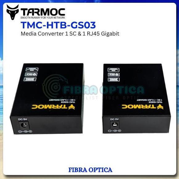 Conextic- Tarmoc Tmc-Htb-Gs-03 | Media Converter 1Fo 1Lan Gigabit | Htb Gs03