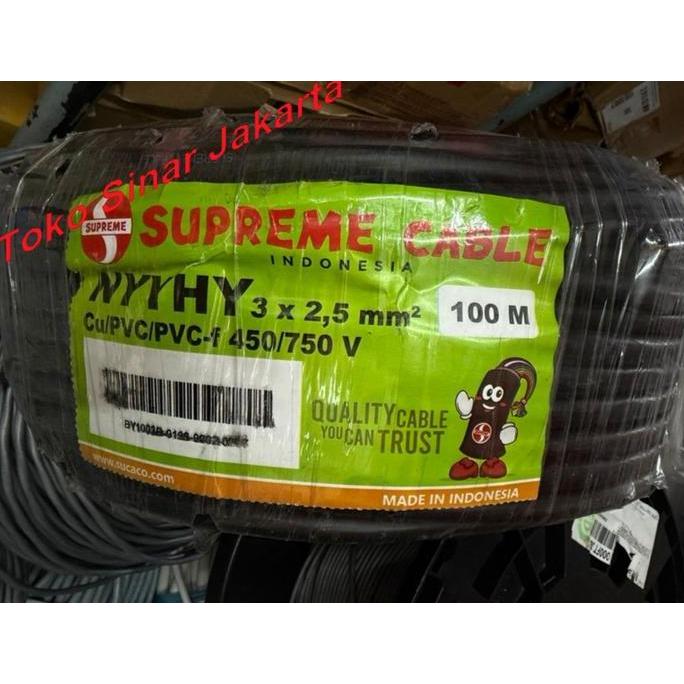 Kabel Serabut Nyyhy 3X2.5 Kabel Nyyhy 3X2,5 Supreme Perroll 100M