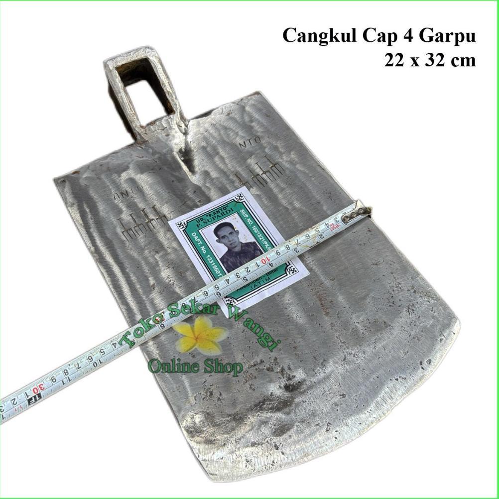 Cangkul Jumbo Pacul Blitar P.Anto Cap Garpu 4 | Cangkul Spesial Wojo Isen