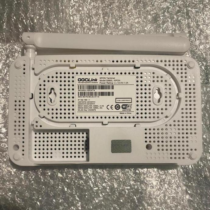 Conextic- Ont Xpon Dualband Ggclink G680L New , Xpon Gpon Epon Onu Dualband
