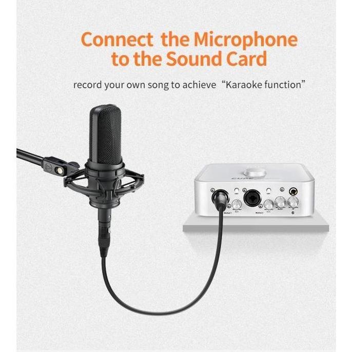 Promo CABLETIME Kabel Extension XLR Perpanjangan Microphone For Audio Mixer Amplifier Diskon