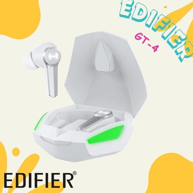 Promo Earbuds Edifier GT 4 GT4 Hecate TWS Gaming Low latency Diskon