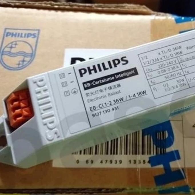 Promo Travo Ballast EBCi 2x36 Watt Elektronik EBC 1-2x 36W 2x36W Philips Diskon