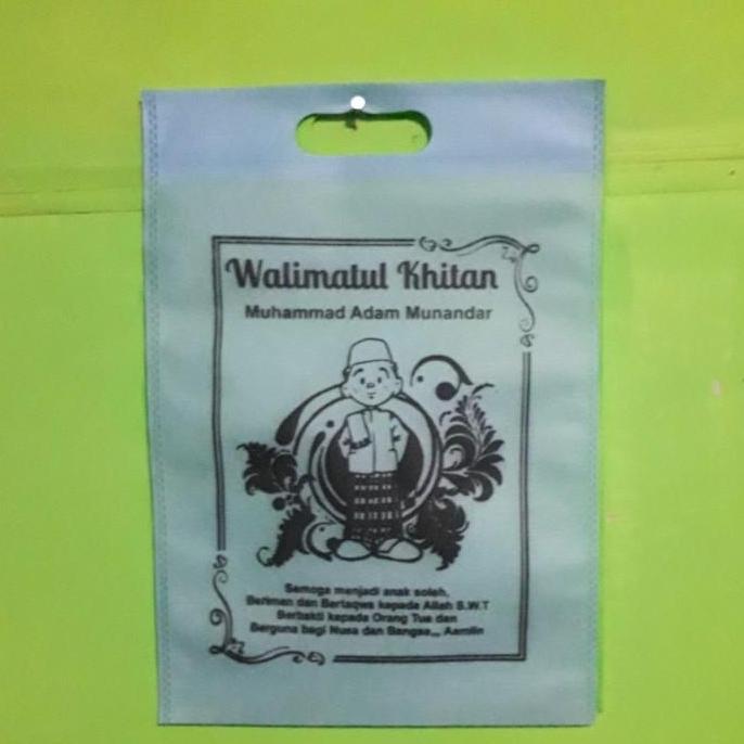 tas khitanan - tas tasyakuran hitanan - tas spunbond - spunbond sablon
