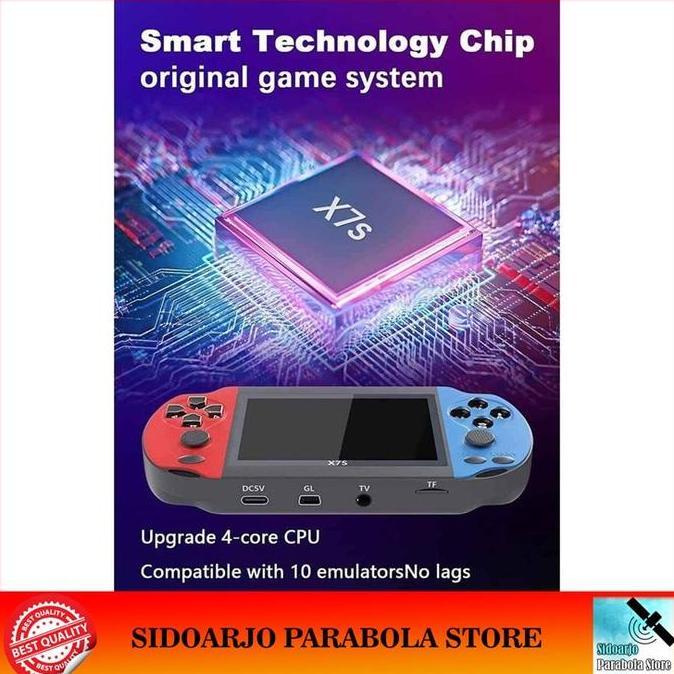 Gameboy X7S P2P PSP PVP Console Handhled Portable 3.5 inch Retro Game Support 2 Player & TV Output E