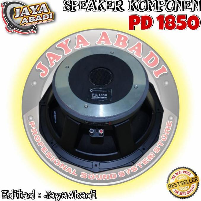 Promo SPEAKER KOMPONEN 18 INCH PD 1850 Diskon