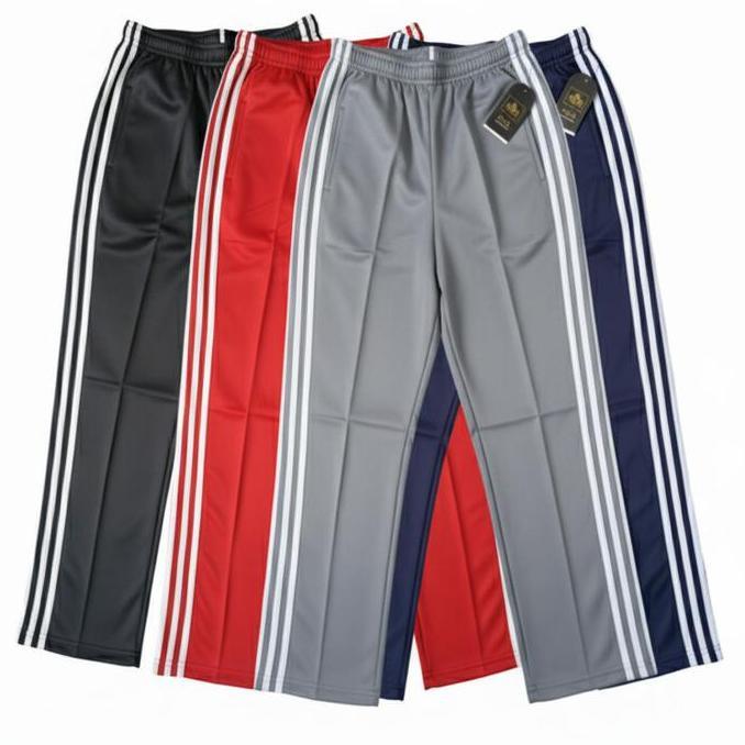 Bergaransi Terlaris Celana Treining Panjang Dewasa Pria Wanita Unisex Bahan Lotto Premium Tipis