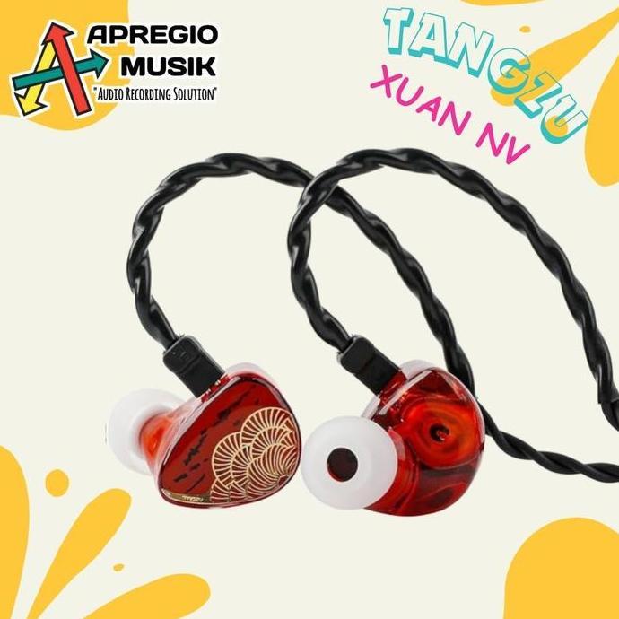 Promo Tangzu x HBB XuanNv / Xuan Nv 2 Dynamic Driver Earphone In Ear Monitor Diskon
