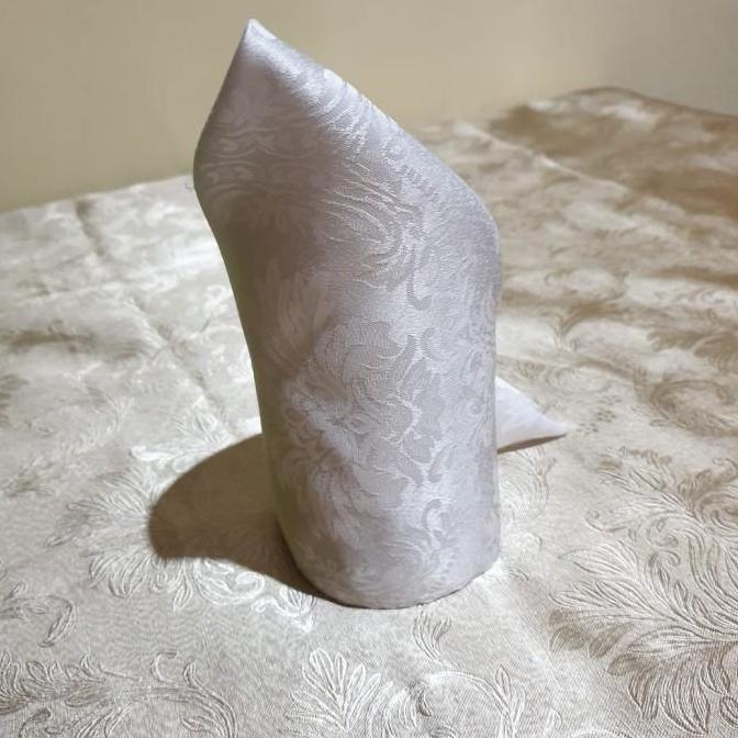 Napkin - Serbet Makan Katun Cotton Hotel Restoran Mewah Bludru