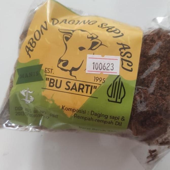Promo Paket Abon Sapi Bu Sarti asli Surabaya isi 2 x 250 gr