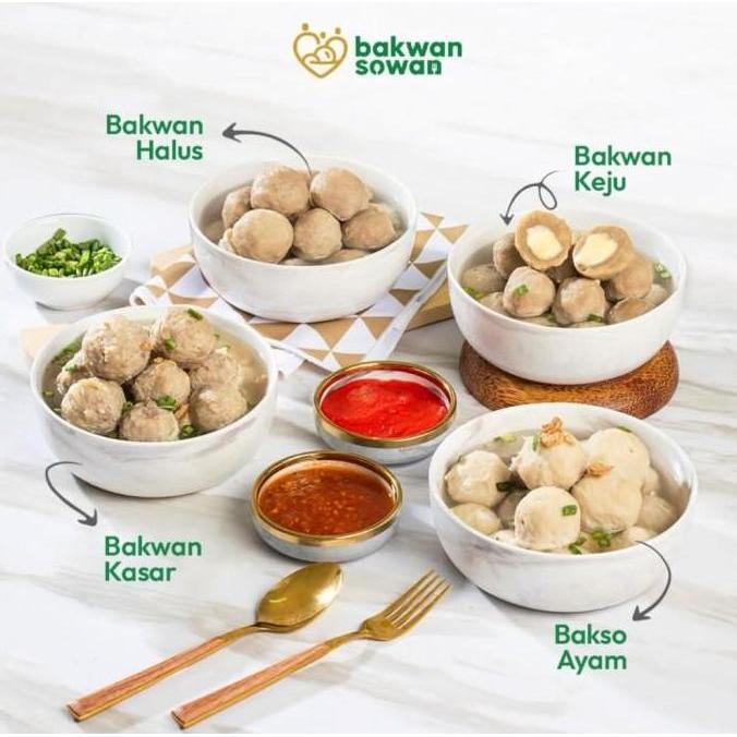 Bakwan Halus Bakwan Sowan (Bakso Halus / Polos) Tanpa MSG dan Pengawet