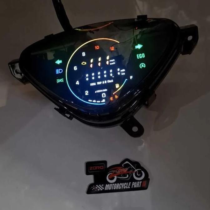 Texasndiok - SPEDOMETER DIGITAL MOTOR MIO SPORTY  MIO SMILE SPEEDOMETER DIGITAL LED MIO SPEDOMETER D