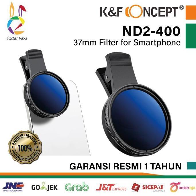 K&F Concept Filter Variable Nd2-400 Clip For Smartphone Filter Nd2-400 Untuk Hp Diskon