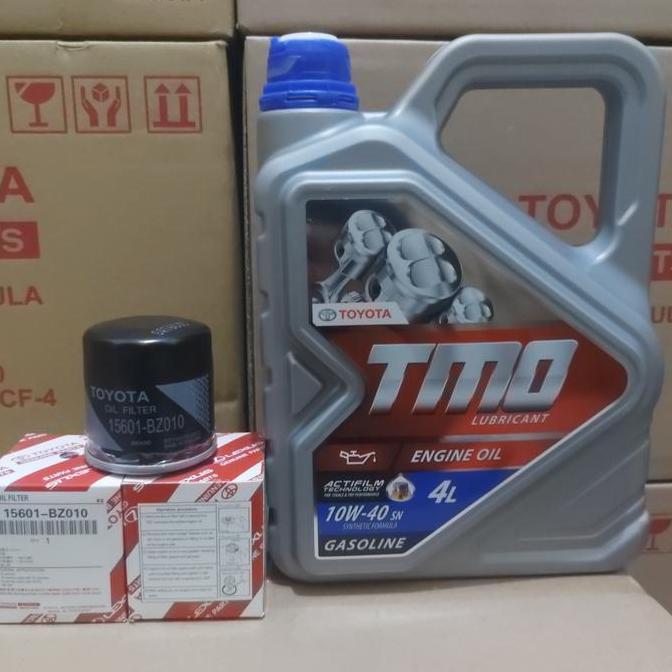 DEPINLIA4 - PAKET GANTI OLI TOYOTA TMO 10W-40 + FILTER OLI AVANZA CALYA RUSH SIGRA TERIOS GRANMAX