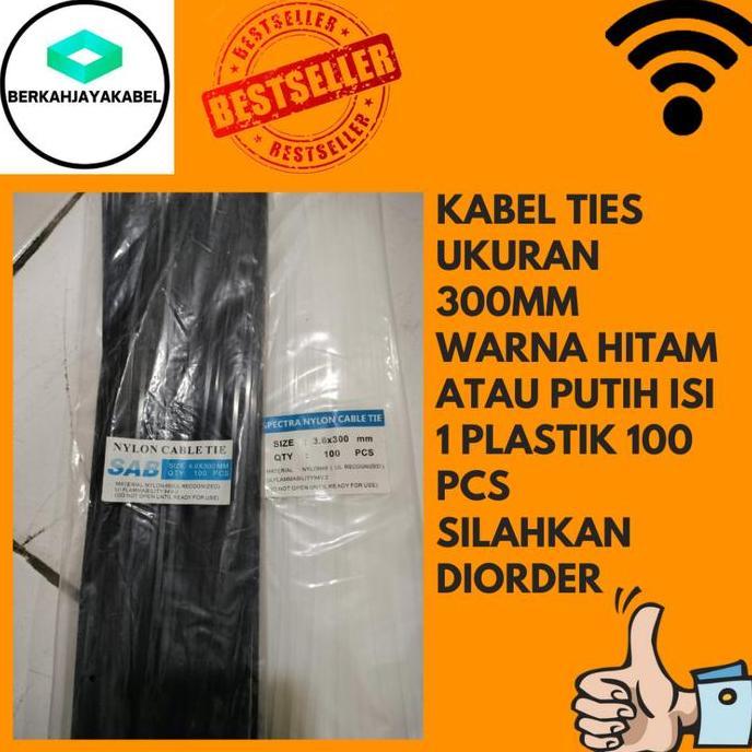 Allthebest- KABEL TIES 30cm 100PCS
