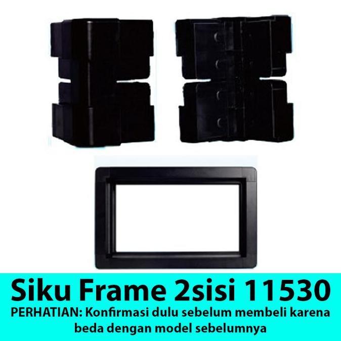 Siku Frame Casing Running Text Outdoor 2 sisi 2sisi 11530