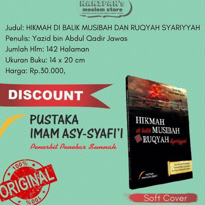 Buku Hikmah Dibalik Musibah Dan Ruqyah Syariyyah Yazid Jawas Pustaka