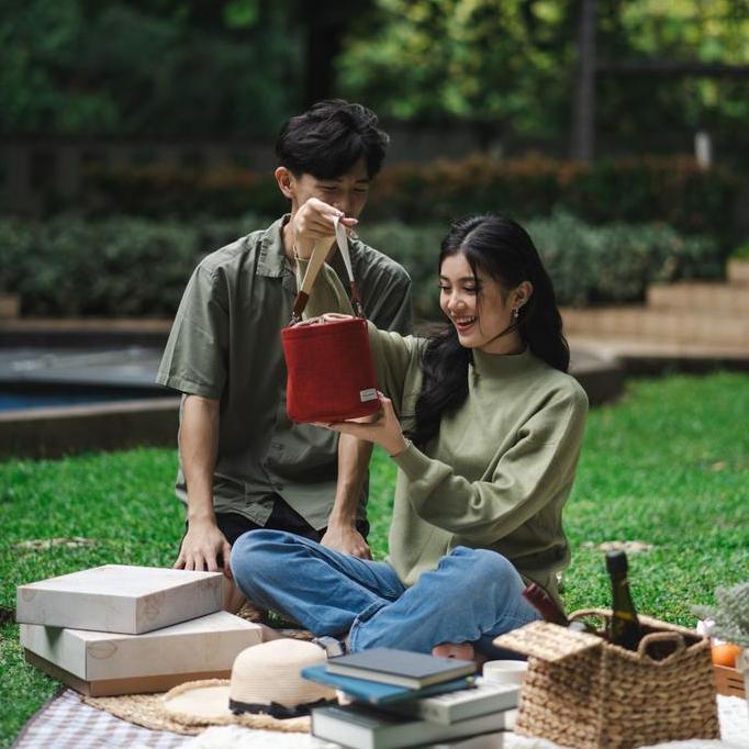 Ready Toko Handuk - Mini Bucket - ( Hand Bag Souvenir )