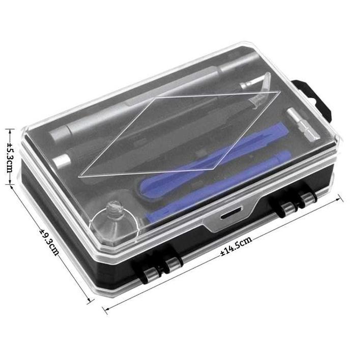 Obeng Set 115 in 1 Kepala Magnetic / Alat Perkakas Perlengkapan Service Komputer Laptop Kamera Hp Ja