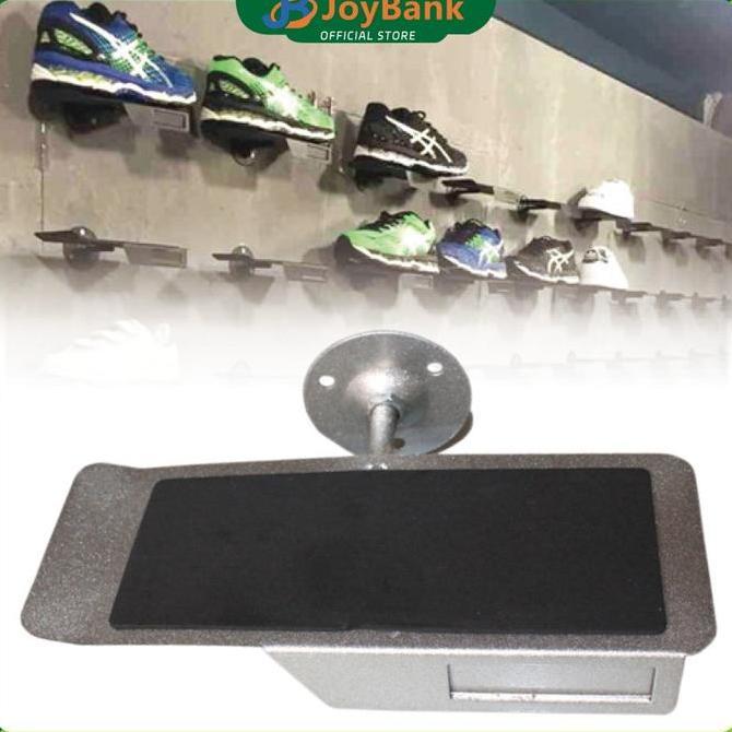 DIONAND Display Sepatu Melayang Rak Dinding untuk Toko Sepatu Pajangan Sepatu dengan Desain Minimali